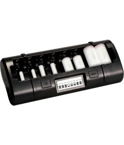 Maha Powerex MH-C808M Professional 8-Channel Ni-MH or Ni-Cd AA / AAA / C / D Battery Charg