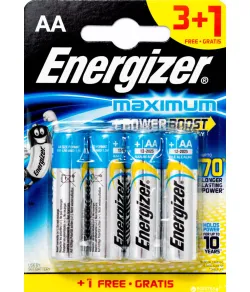 ENERGIZER MAXIMUM AA B3+1