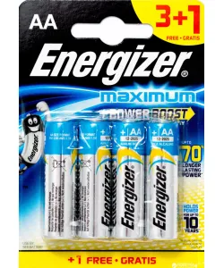 ENERGIZER MAXIMUM AA B3+1