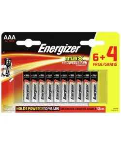 ENERGIZER MAXIMUM AAA  B6+4 1.5V