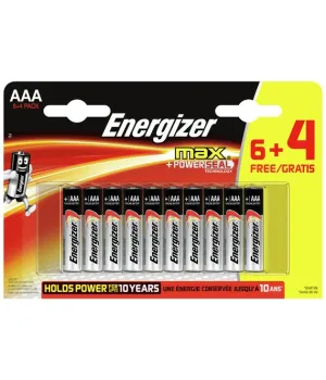 ENERGIZER MAXIMUM AAA  B6+4 1.5V