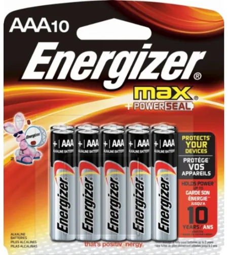 ENERGIZER MAX AAA B6+4 1.5V