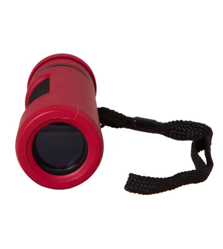 Kompakts Kabatas Monoklis Bresser Topas Plus 10x25 Sarkans