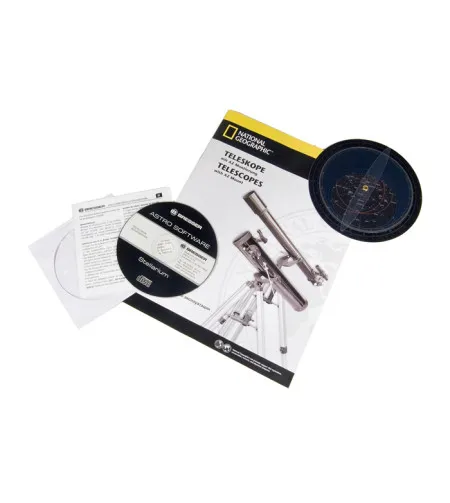 Teleskopas National Geographic 76/700 >262x su mėnulio filtru