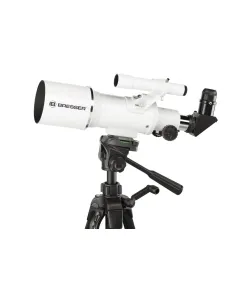 Teleskopas Bresser Classic 70/350 AZ 18 - 140x su išmaniojo telefono adapteriu