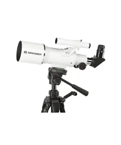 Teleskops BRESSER Classic 70/350 AZ 70/350 18 - 140x ar viedtālruņa adapteri