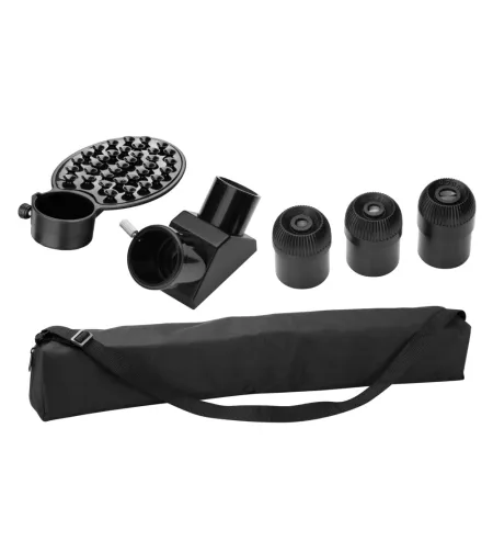 Teleskops BRESSER Classic 70/350 AZ 70/350 18 - 140x ar viedtālruņa adapteri