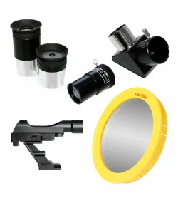 Teleskopas Bresser Quasar  80/900 >160x su telefono adapteriu ir saulės filtru