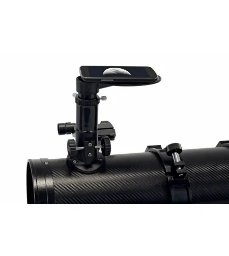 Telescope BRESSER Galaxia 114/900 EQ-Sky <228x with Smartphone Adapter and sun filter