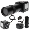 100X Digital Industrial Microscope Camera BNC AV TV Video Zoom + C-Mount Lens