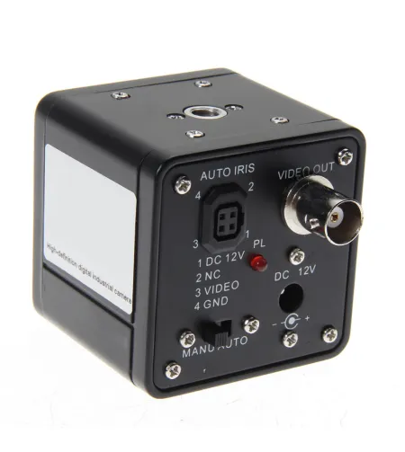 100X Digital Industrial Microscope Camera BNC AV TV Video Zoom + C-Mount Lens