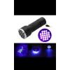 UV Ultra Violet 21  LED Flashlight Blacklight Light 395 nM Inspection Lamp Torch