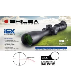 Rifle Scope Shilba Gold Medal 2.5-15x50 mm