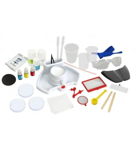 Eksperimento rinkinys, Buki, Mikroskopinė chemija