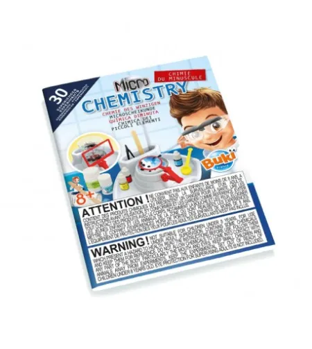 Eksperimento rinkinys, Buki, Mikroskopinė chemija