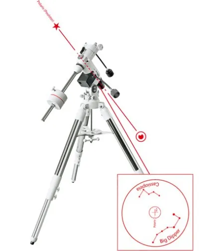 Телескоп Bresser Messier 127 мм с Kреплением EXOS-3