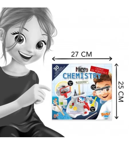 Eksperimento rinkinys, Buki, Mikroskopinė chemija
