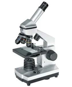 Microscope Bresser Junior Biolux CA 40X-1024X with experimental kit and smartphone adapter