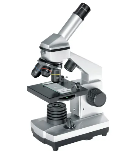 Microscope Bresser Junior Biolux CA 40X-1024X with experimental kit and smartphone adapter