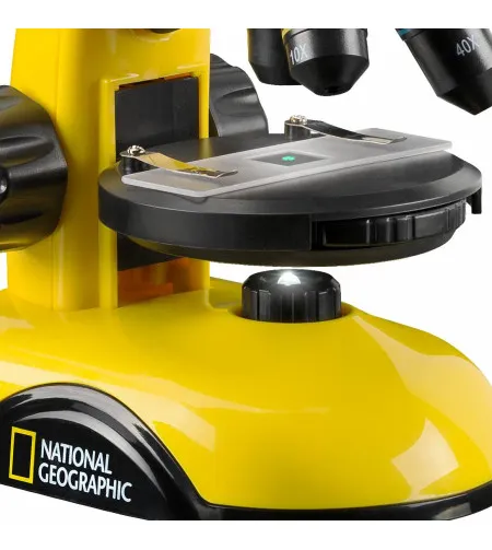 Mikroskopas rinkinys studentams National Geographic Biolux 40x-800x