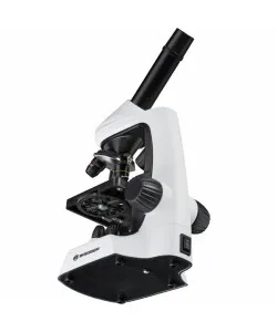 Microscope Bresser Junior Biolux Student 40x-2000x with experimental kit and smartphone ad