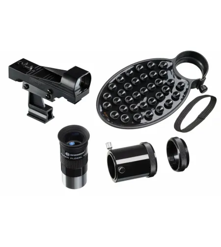 Teleskopas BRESSER NANO NT-114/500 su saulės filtru