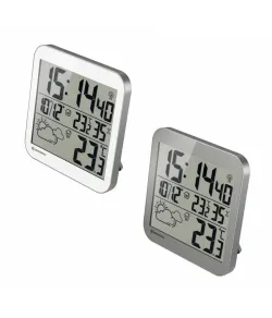Weather Wall Clock Bresser MyTime LCD