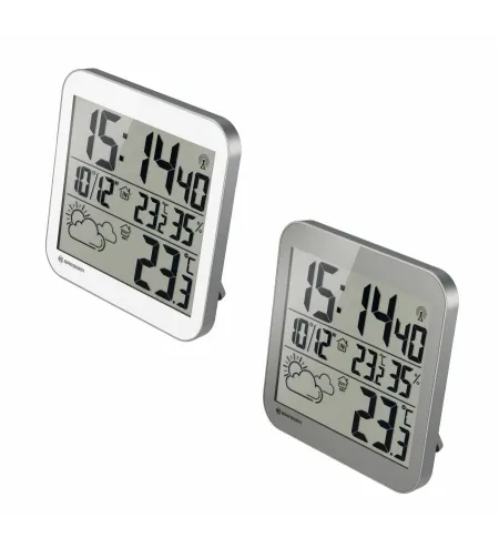 Weather Wall Clock Bresser MyTime LCD