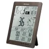 Weather Center Bresser ClimaTemp XXL with 21x24x2,5cm Display in wooden Design