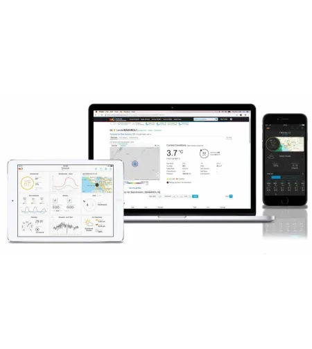 Colour Weather Center EXPLORE SCIENTIFIC Professional WIFI 5-in-1 V