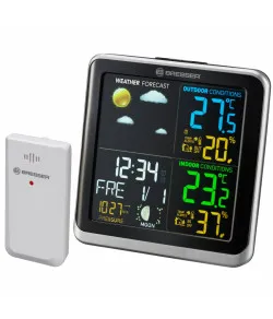 Weather Station Bresser ClimaTemp TB with LCD colour display
