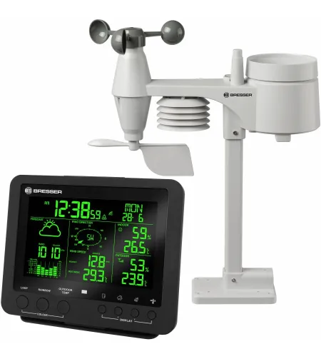 Professional Weather Center Bresser 5-in-1 with 256 Colour Display