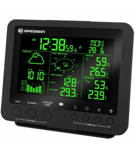 Professional Weather Center Bresser 5-in-1 with 256 Colour Display