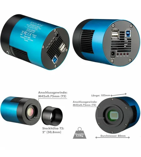 Teleskopo kamera Astro 7.1MP Explore Scientific