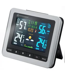 BRESSER MeteoTemp WTM color weather station