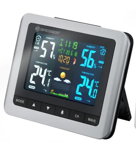 BRESSER MeteoTemp WTM color weather station