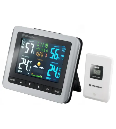 BRESSER MeteoTemp WTM color weather station