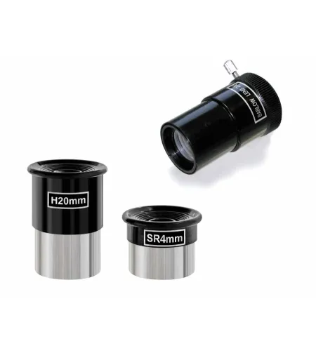 Teleskops BRESSER Solarix 76/350 18 - 175x ar saules filtru un viedtālruņa adapteri