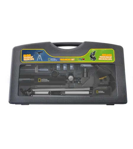 Teleskopo ir mikroskopo rinkinys