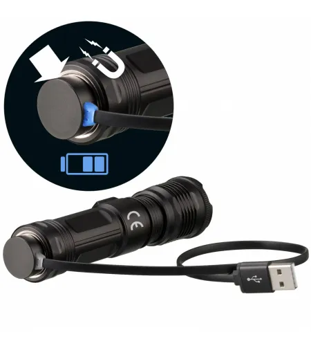 Lukturis 1000 lm ILUMINOS 1000 LED Zoom NATIONAL GEOGRAPHIC