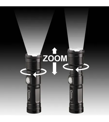 Lukturis 1000 lm ILUMINOS 1000 LED Zoom NATIONAL GEOGRAPHIC