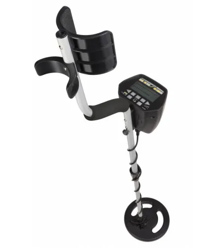 Metāla detektors ar metāla tipa noteikšanu un dziļuma indikatoru, līdz 20 cm dziļi NATIONA