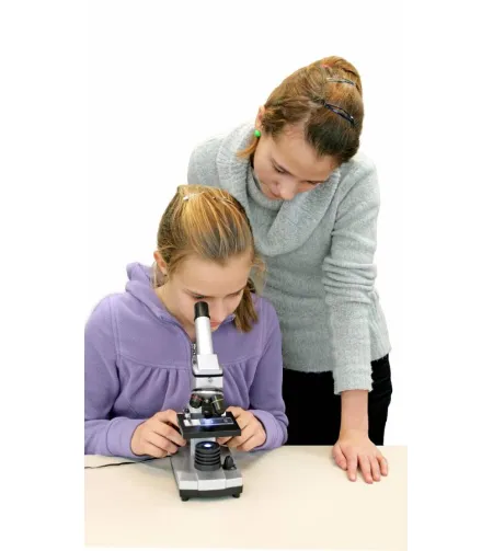 Mikroskopas BRESSER JUNIOR 40X-1024X su dėklu