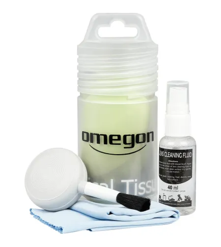 Optics Cleaning Set, "5- in- 1", Omegon