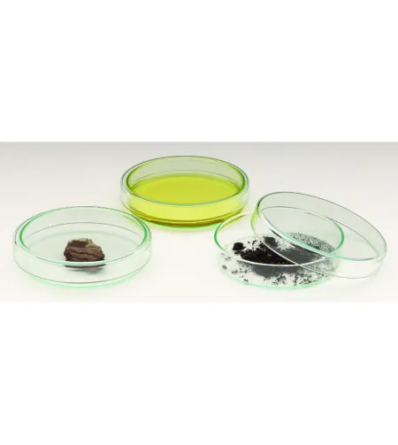 Windaus 100mm glass Petri dish with lid