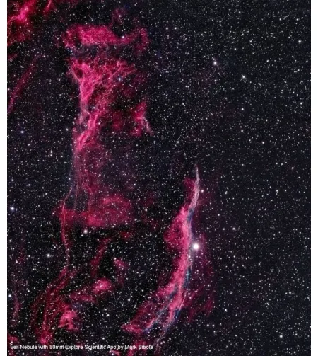 Teleskops ED APO 80mm f/6 FCD-1 Alu 2" R&P Focuser, EXPLORE SCIENTIFIC