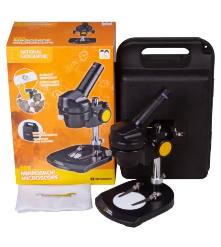 Mikroskops National Geographic 20x , monokulārs