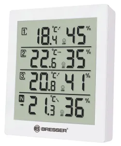 Weather Station Bresser Temeo Hygro Quadro , white