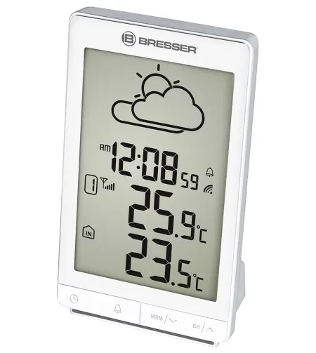 Weather Station Bresser TemeoTrend STX RC , white