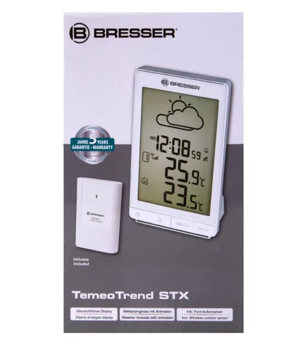 Weather Station Bresser TemeoTrend STX RC , white